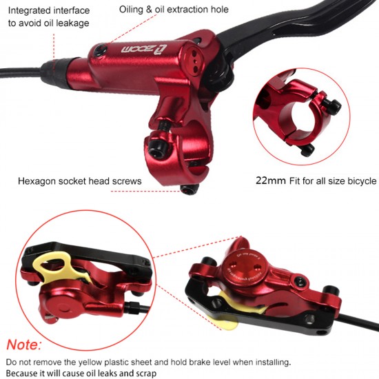 HB875 Brake Bicycle Bike Mtb Hydraulic Disc Brake Mountain Bike Brake